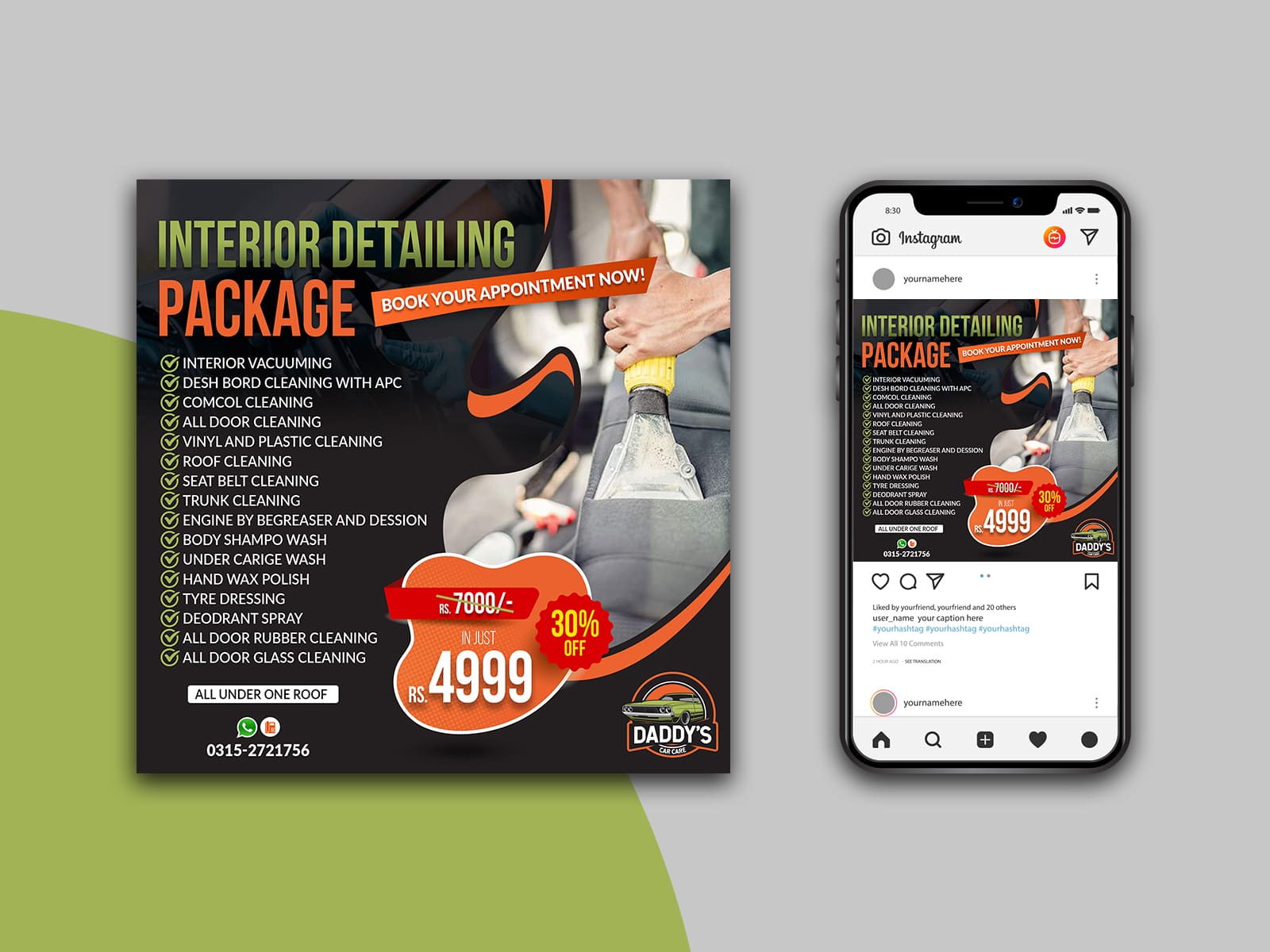 Instagram Post Design Services in Qatar