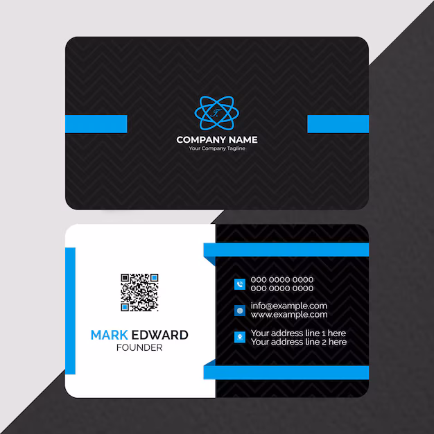 Premium Visiting Card Designs Tailored Visiting Cards for Lasting Services Qatar 2026