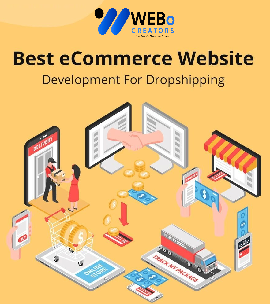 Modern Shopify dropshipping store design for online selling in Qatar 2026