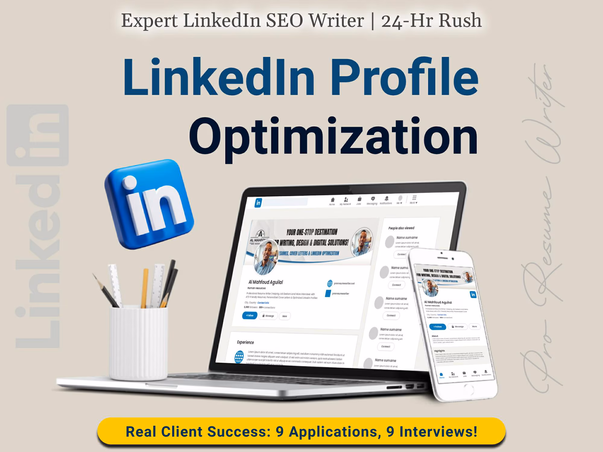 Profile Optimization & Enhancement LinkedIn Profile Building & Writing Services in Qatar 2026