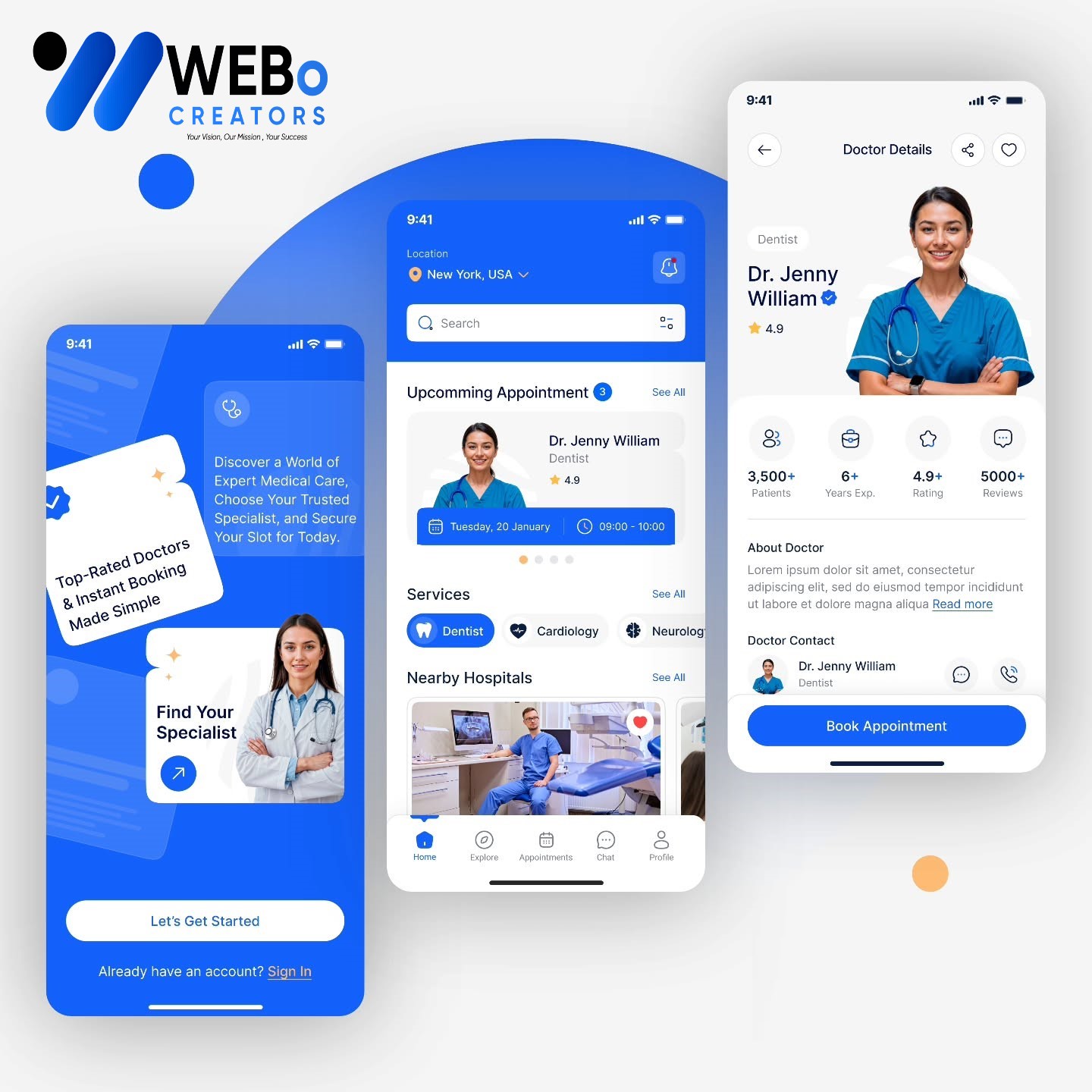 iOS App UI/UX Design | Custom iPhone & iPad Interface Design Qatar 2026 - Mobile App Design