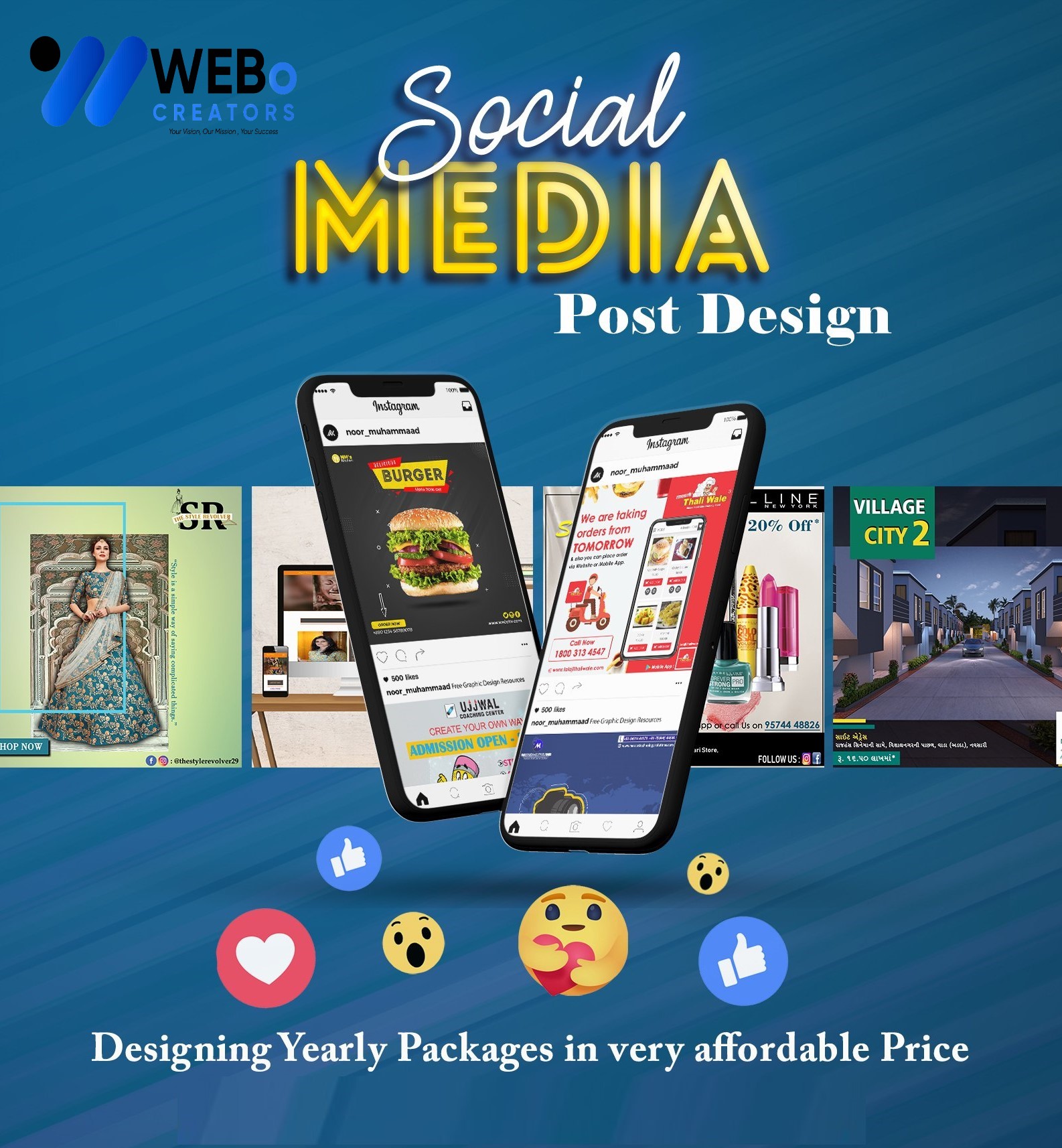 Social Media Post Design Services in Qatar for Businesses and Brands