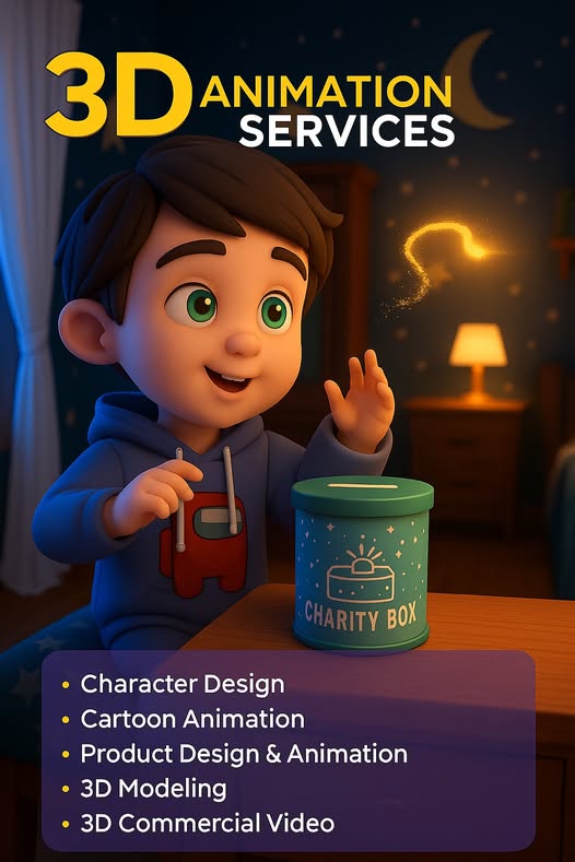 Motion Graphics Services - 3D Animation Studio Agency in Qatar