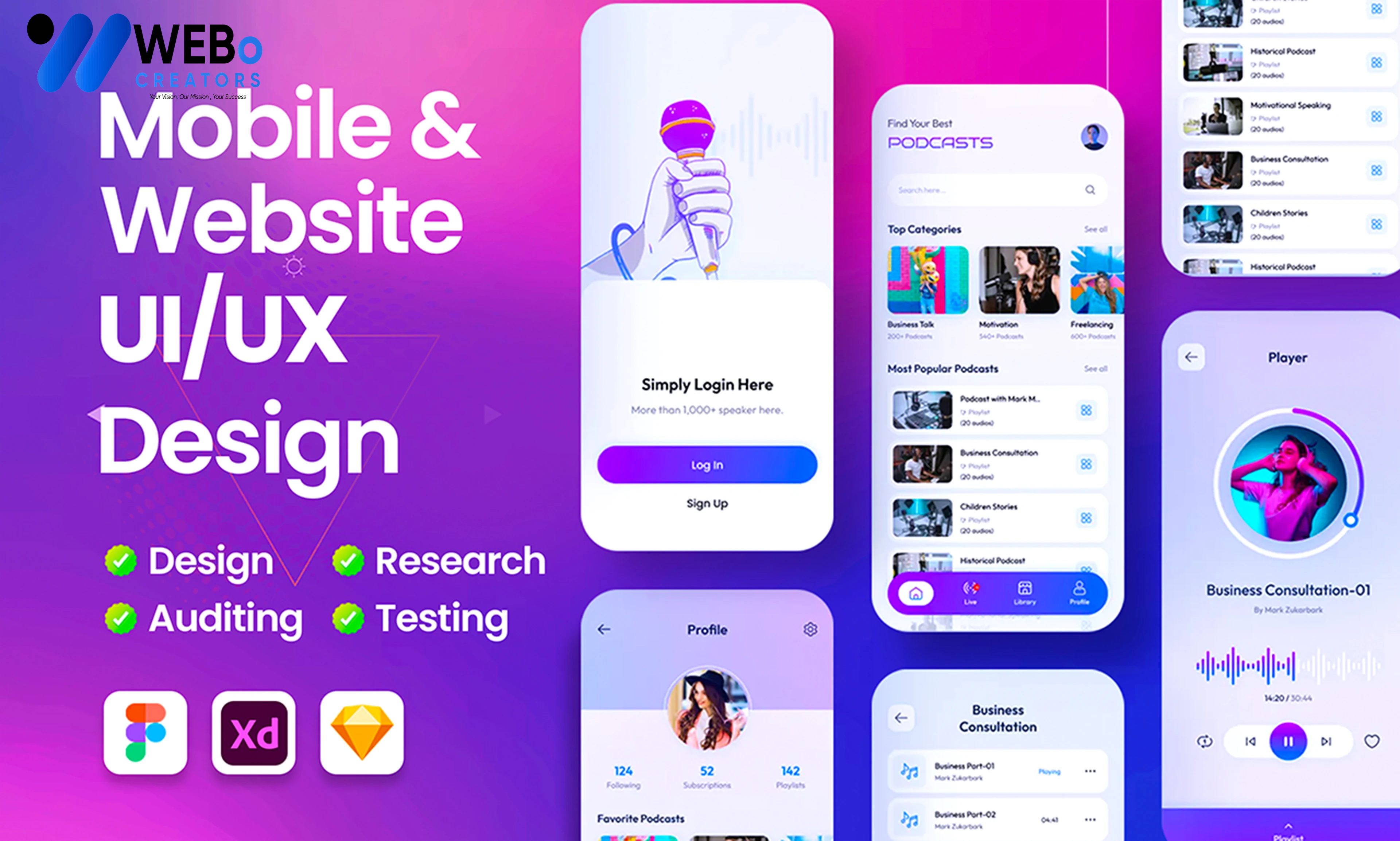 Flutter App UI/UX Design | Beautiful Flutter Interface Design in Qatar